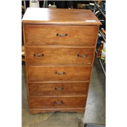 5 DRAWER DRESSER