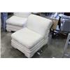 Image 2 : TWO MASTER PIECE WHITE DESIGNER CHAIRS