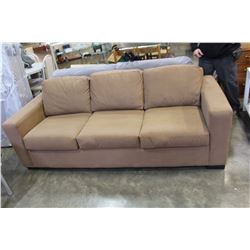 BROWN FABRIC SOFA