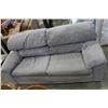 Image 2 : GREY UPOLSTERED SOFA BED