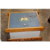 Image 1 : PAINTED BUNNY TOY CHEST