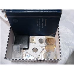 TRAY OF COINS