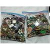 Image 2 : TWO LARGE BAGS OF JEWELLRY