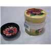 Image 1 : MOORCROFT LIDDED JAR AND SMALL PIN DISH