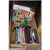 Image 1 : BOX OF COMICS AND DVDS