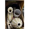 Image 1 : LOT OF VASES AND CANDLESTICKS