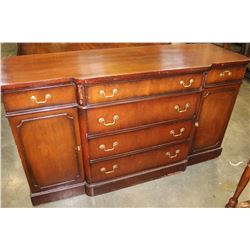 VINTAGE WOOD SERVER