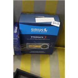 NEW OVERSTOCK SIRIUS SATELLITE RADIO STARMATE 3 ALL IN ONE RADIO AND COMPLETE VEHICLE KIT AND FM DIR