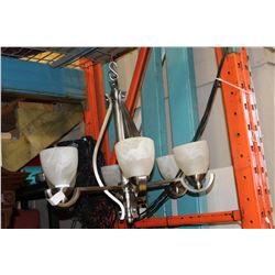 MODERN SIX ARM CHANDELIER