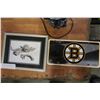Image 2 : SMALL YODA PRINT BOSTON BRUINS TIN SIGN AND SKULL PLASMA BALL