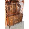 Image 3 : EDWARDIAN WALNUT CARVED SIDEBOARD WITH GALLERY