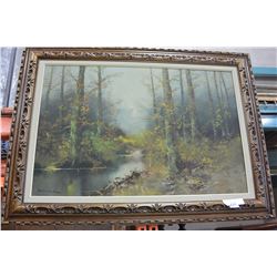 FRAMED CANVAS PAINTING