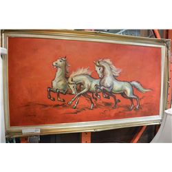 HORSE PAINTING ON CANVAS