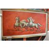 Image 1 : HORSE PAINTING ON CANVAS