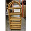 Image 1 : TALL WICKER SHELF