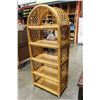 Image 2 : TALL WICKER SHELF