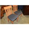 Image 2 : TWO MODERN DINING CHAIRS