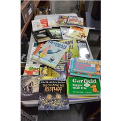 LOT OF HERMAN AND FARSIDE COLLECTION AND GARFIELD BOOKS
