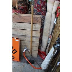 SCRAPER AND BOW SAW