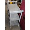 Image 2 : GREY ROLLING THREE TIER CART