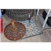Image 1 : TWO METAL UMBRELLA STANDS
