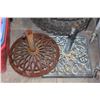 Image 2 : TWO METAL UMBRELLA STANDS