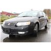 Image 1 : 2007 SATURN ION 4 DOOR SEDAN BLACK 161800KM WITH KEY FOB AND REGISTRATION