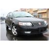 Image 2 : 2007 SATURN ION 4 DOOR SEDAN BLACK 161800KM WITH KEY FOB AND REGISTRATION