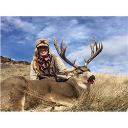 MONTANA MULE DEER HUNT FOR 2 HUNTERS