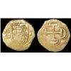 Image 2 : Seville, Spain, cob 1 escudo, Philip II, assayer B below mintmark to left.