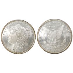 USA (Carson City mint), $1 Morgan, 1878-CC, die gouges in wings (VAM 27), PCGS MS 65.