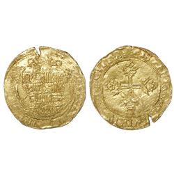 Barcelona, Spain, ducado, Charles I (Emperor Charles V), legend QVINTVS, rare.