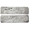 Image 1 : Silver "tumbaga" bar #M-136, 2801 grams, stamped with fineness LV9cccc (1900/2400), serial RLXXX and