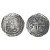 Image 1 : Mexico City, Mexico, cob 8 reales, Philip II, assayer not visible (F or oF).