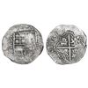 Image 1 : Potosi, Bolivia, cob 8 reales, 1617M, Grade 1.