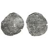 Image 1 : Potosi, Bolivia, cob 8 reales, Philip III, assayer not visible, Grade 3.