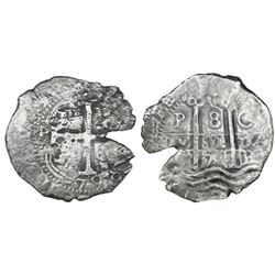 Potosi, Bolivia, cob 8 reales, 1679C.