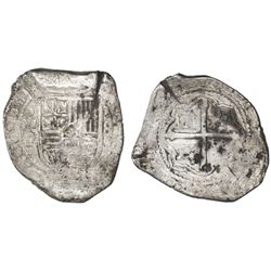Mexico City, Mexico, cob 8 reales, 1653P, ex-Asian hoard.