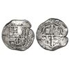 Image 1 : Mexico City, Mexico, cob 4 reales, Philip II, assayer oD below mintmark oM to right (F-oD), very rar