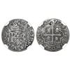 Image 1 : Mexico City, Mexico, cob 1/2 real Royal, 1722/0J, rare, NGC VF details / holed, ex-Rudman (stated on