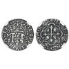 Image 1 : Mexico City, Mexico, cob 1/2 real Royal, 1723J, rare, NGC XF details / plugged.
