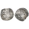 Image 1 : Potosi, Bolivia, cob 8 reales, Philip IV, assayer T (early 1630s).