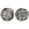 Image 1 : Potosi, Bolivia, cob 8 reales, Philip IV, assayer FR (ca. 1640).