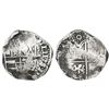 Image 1 : Potosi, Bolivia, cob 8 reales, 1640, assayer not visible, rare.