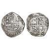 Image 1 : Potosi, Bolivia, cob 8 reales, (1)643TR, rare.