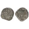 Image 1 : Potosi, Bolivia, cob 2 reales, Philip II, assayer B (4th period).