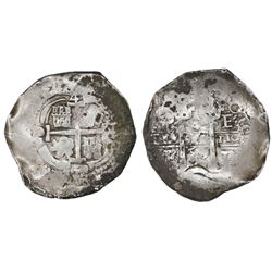 Potosi, Bolivia, cob 4 reales, 1659E.