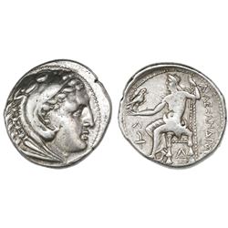 Kings of Macedon, AR tetradrachm, Alexander III ("the Great"), 336-323 BC, Amphipolis mint, struck u