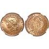 Image 1 : Argentina, copper 2 centavos, 1884, 4 tilted left, NGC MS 64 RB, finest and only specimen in NGC cen