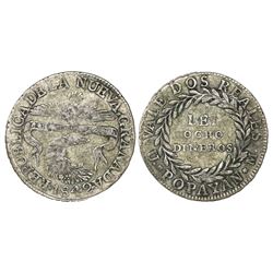 Popayan, Colombia, 2 reales, 1842UM.